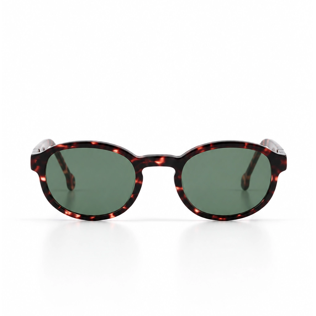 JASMINE Vite Vu Bien Vu lunettes VVBV monture acetate fleur de coton verres solaires G15, de face, format web fond blanc