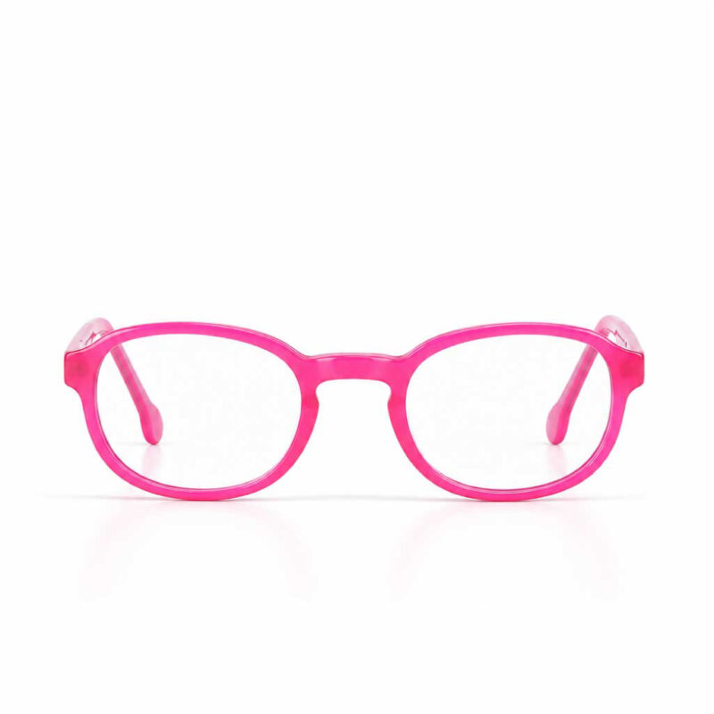 Vite Vu Bien Vu lunettes VVBV JOY monture acetate fleur de coton verres blancs ARB anti-reflets lumière bleue, de face, format web fond blanc