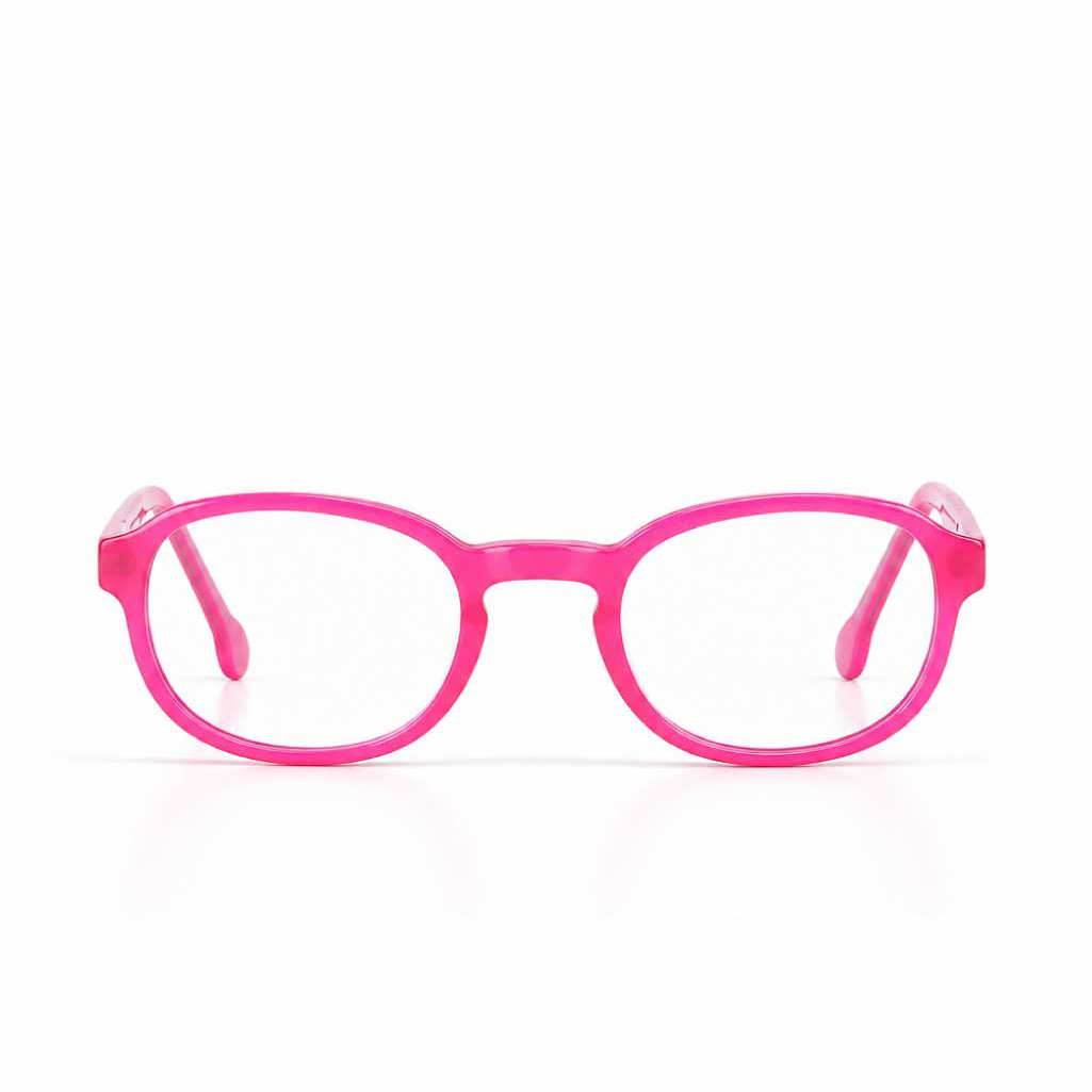 Vite Vu Bien Vu lunettes VVBV JOY monture acetate fleur de coton verres blancs ARB anti-reflets lumière bleue, de face, format web fond blanc